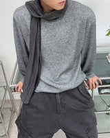 ロペル リブド ニット ロングスリーブ