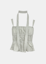 Willow Shirring Muffler Top