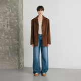 Washed Blue Wide Jean - YW392