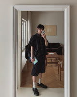 Bion Stitch Bermuda Denim Pants