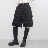 (Unisex) Etresステッチバミューダパンツ