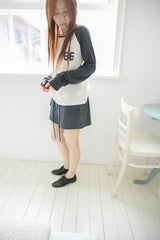 86 raglan long top(2colors)
