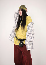 (UNISEX)ディープトーンオーバーサイズTシャツ