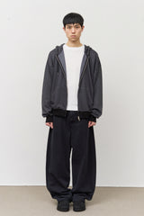 Kio Striped Zip Hoodie