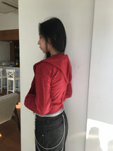Labo High Neck Hooded Zip-Up (7c)