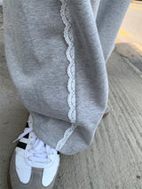 LACE LINE SWEAT PANTS (3C)