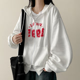 1995 Vintage Balloon Hoodie Zip-Up
