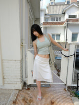 chiffon midi sk