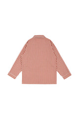 PRS Red Check Pajama Long Pants Set-up