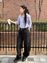 CHAINPIECE BALLOON PANTS