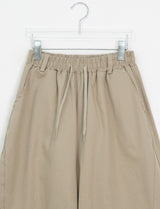 [unisex] Mado Cut Pintuck Wide Banding Bermuda Pants