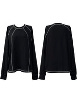 overfit track stitch T (unisex)