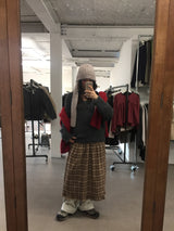 エッセンシャルフリースワイドパンツ (3color)