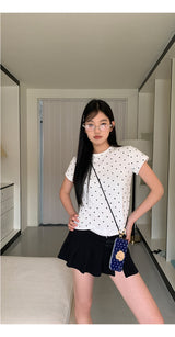 ドットタイト半袖Tシャツ