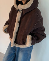 Nikon Suede Hooded Mustang