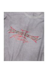 RACING PHENOMENON WAFFLE L/S TEE (GRAY)