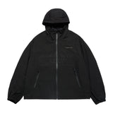 24FW ボールドロゴプリンティングシェルジャケット ブラック