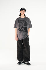 キッチ キャット グラフィック オーバーフィット Tシャツ / Kitchee Cat Graphic Oversized Fit T-Shirt