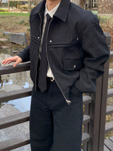 Crunch Rivet Blouson Jacket