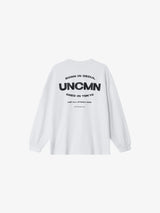 ロゴ ロングスリーブ ホワイト
