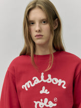 MAISON DE ROLA SWEATSHIRTS RED