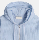 Uni Summer Light Crop Hooded Zip-Up