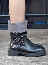 Trim Lace Cuff (grey)
