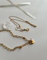 coii Round Coin Ball Layered Ruffle Bold Long Short Necklace