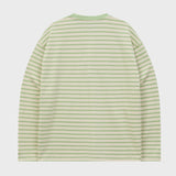 ストライプマルチロングスリーブTシャツ