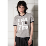 ロゴ リンガー Tシャツ / GREY
