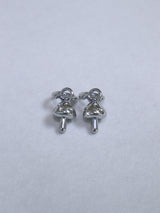muchroom ring earring