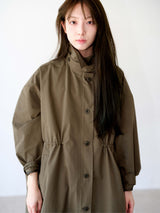 Neck Belt Trench (Khaki)