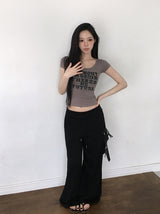 Pixie Folding Wide Training Pants