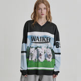 Maltese Archive Mesh Jersey Long Sleeve T-shirt