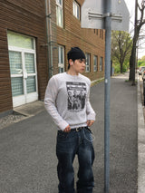 No.1713 train thin knit T