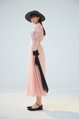 NO.4 DRESS - PINK ROSE