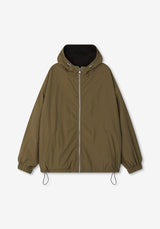 MO Reversible Fleece Hoody Jumper