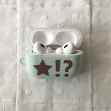 Star Dang Dang Dot Mint Mocha Glossy AirPods Case