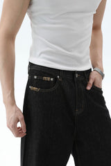 Handstitched Relaxed Fit Jeans