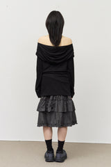 (W) Kenji Frill Skirt