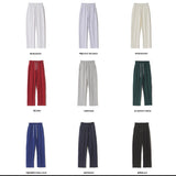 LMN METO Semi-Wide Line Sweat Pants (9 colors)