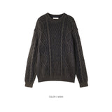フィッシャーマンピグメントニットウェア (3 colors)