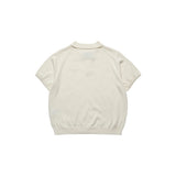 26SS WOMAN ベーシック半袖カラーニット