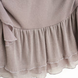 Ruffle Flower Sleeve Dress 232008572