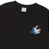 25SS フレンチスクリプトロゴショートスリーブTシャツ ブラック