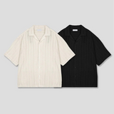 [S/S] クロシェットシースルーシャツ(2color)