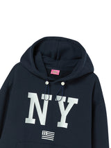NY FLAG HOODIE NAVY