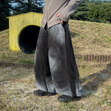 Smoky Washed Wide Sweatpants