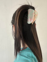 ピーチミントヘアクリップ