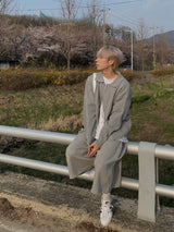 Wide Sweat Bermuda Pants 3C